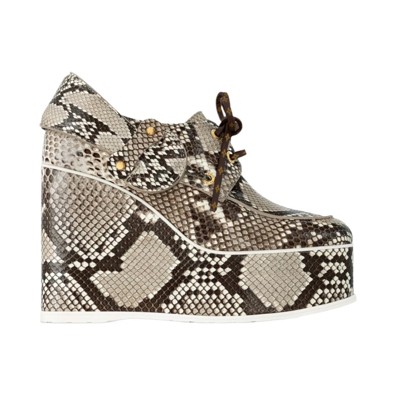 Louis Vuitton LV Cove Wedge Boat Shoe - Image 2